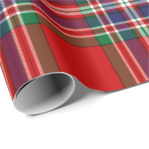 Clan MacFarlane Red Tartan Cadeaupapier