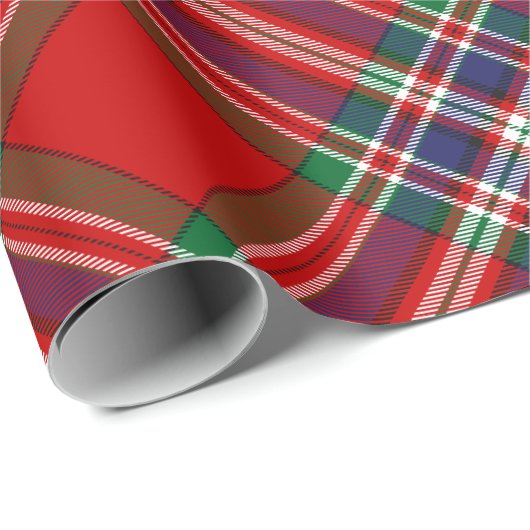 Clan MacFarlane Red Tartan Cadeaupapier (Rol Hoek)