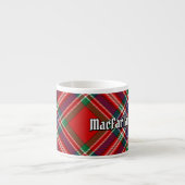 Clan MacFarlane Red Tartan Espresso Kop (Voorkant)