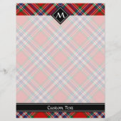 Clan MacFarlane Red Tartan Flyer (Achterkant)