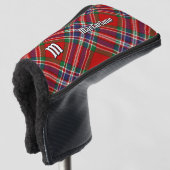 Clan MacFarlane Red Tartan Golfheadcover (3/4 voorkant)