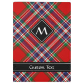 Clan MacFarlane Red Tartan Klembord (Achterkant)