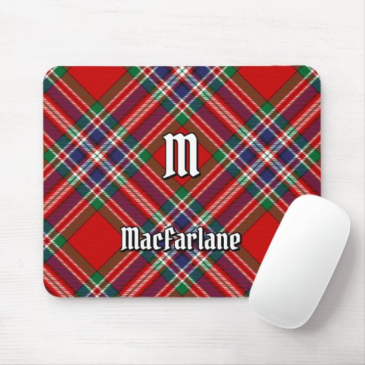 Clan MacFarlane Red Tartan Muismat (Met muis)