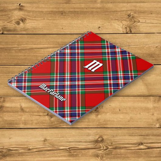 Clan MacFarlane Red Tartan Notitieboek