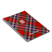 Clan MacFarlane Red Tartan Notitieboek (Rechterzijde)