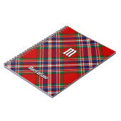 Clan MacFarlane Red Tartan Notitieboek (Linkerzijde)