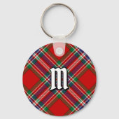 Clan MacFarlane Red Tartan Sleutelhanger (Voorkant)
