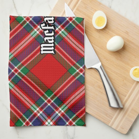 Clan MacFarlane Red Tartan Theedoek (Quarter Fold)