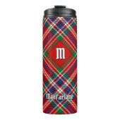 Clan MacFarlane Red Tartan Thermosbeker (Voorkant)