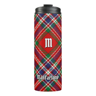 Clan MacFarlane Red Tartan Thermosbeker
