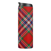 Clan MacFarlane Red Tartan Thermosbeker (Geroteerd rechts)