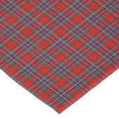 Clan MacFarlane Rood en Royal Blue Schotse Tartan Tafelkleed (Gekanteld)