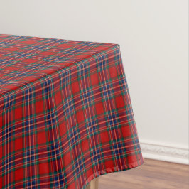 Clan MacFarlane Rood en Royal Blue Schotse Tartan Tafelkleed
