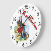 Clan MacFarlane Scottish Dream Clock Grote Klok (Hoek)