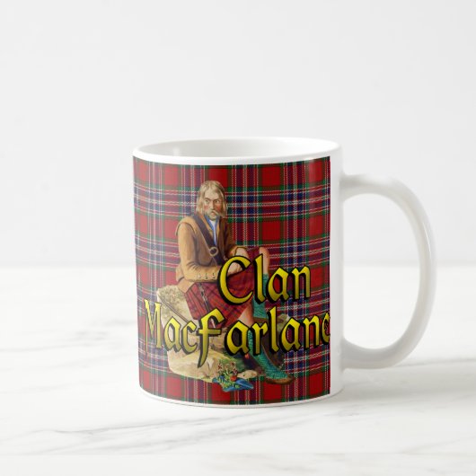 Clan MacFarlane Scottish Dream Cup Koffiemok (Rechts)