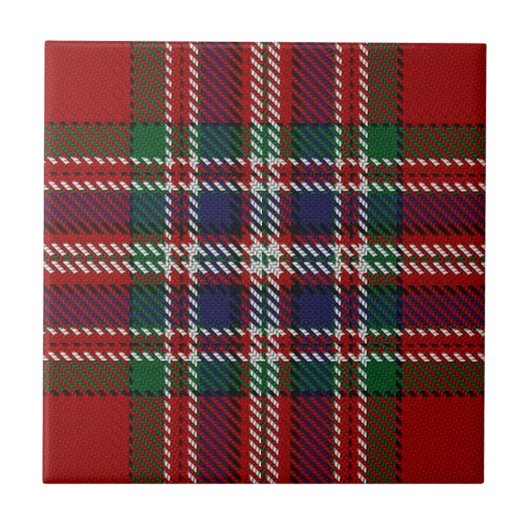 Clan MacFarlane Scottish Expressions Tartan Tegeltje (Voorkant)