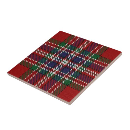 Clan MacFarlane Scottish Expressions Tartan Tegeltje (Zijkant)