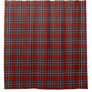 Clan MacFarlane Scottish Heritage Tartan Douchegordijn