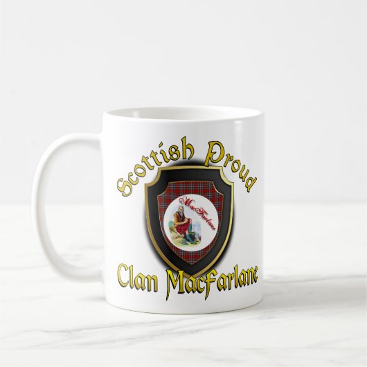 Clan MacFarlane Scottish Proud Cups Mokken (Links)