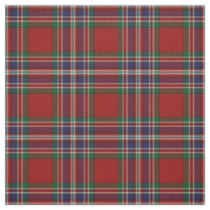 Clan MacFarlane Scottish Tartan Plays Fabric Stof
