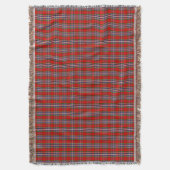 Clan MacFarlane Tartan Deken (Voorkant Verticaal)