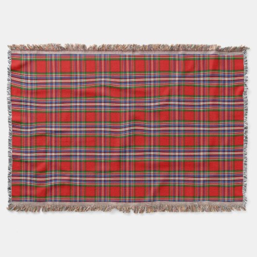 Clan MacFarlane Tartan Deken (Voorkant)