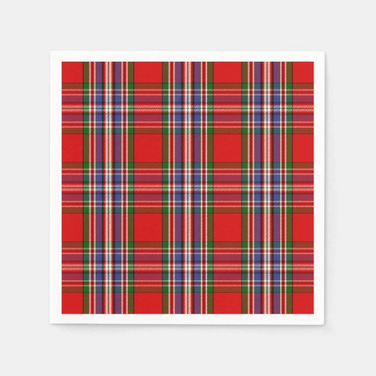 Clan MacFarlane Tartan Servetten (Voorkant)