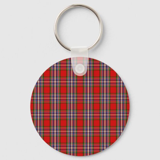 Clan MacFarlane Tartan Sleutelhanger (Voorkant)