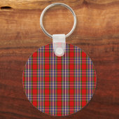 Clan MacFarlane Tartan Sleutelhanger (Voorkant)