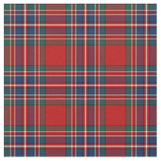 Clan MacFarlane Tartan Stof (Close Up)