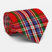 Clan MacFarlane Tartan Stropdas (Opgerold)