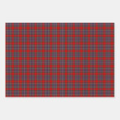Clan MacFarlane Tartan Variaties Inpakpapier Vel (Voorkant)