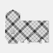 Clan MacFarlane Zwart-wit Tartan Bedankdoosjes (Uitgevouwen)