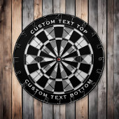 Clan MacFarlane Zwart-wit Tartan Dartbord