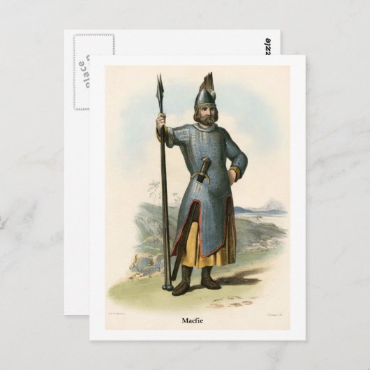 Clan Macfie Briefkaart (Voorkant / Achterkant)