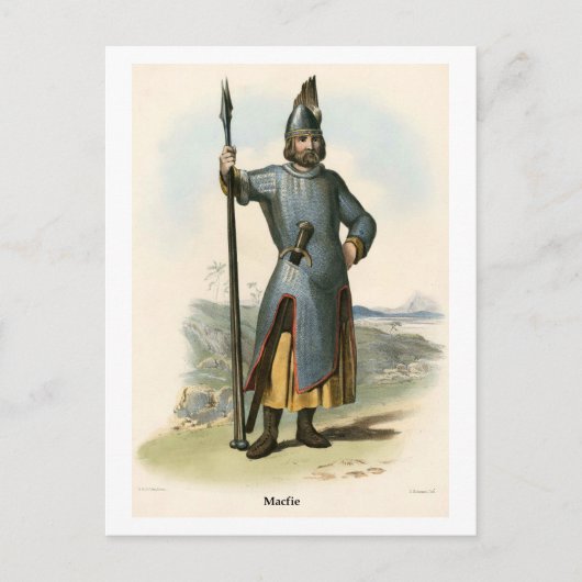 Clan Macfie Briefkaart (Voorkant)