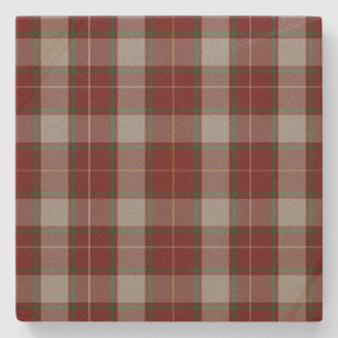 Clan MacFie Dress Tartan Pset Stone Onderzetter