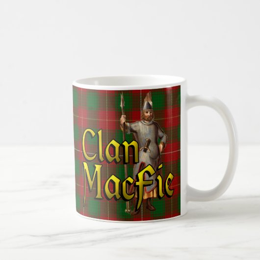Clan MacFie Schotse Droom Cup Koffiemok (Rechts)
