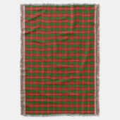 Clan MacFie Tartan Deken (Voorkant Verticaal)