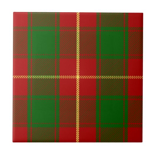 Clan MacFie Tartan Tegeltje (Voorkant)