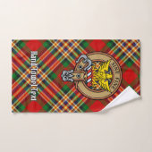 Clan MacGill Crest over Tartan Bad Handdoek (Handdoek)
