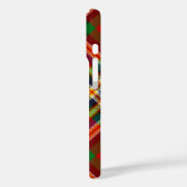 Clan MacGill Crest over Tartan iPhone Case (Achterkant / Links)