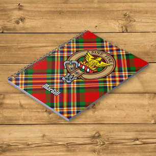 Clan MacGill Crest over Tartan Notitieboek