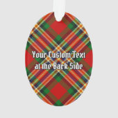 Clan MacGill Crest over Tartan Ornament (achterkant)
