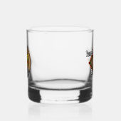 Clan MacGill Crest over Tartan Whisky Glas (Links)