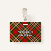 Clan MacGill Tartan Badge (Achterkant met clip)