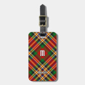 Clan MacGill Tartan Bagage Label (Voorkant verticaal)