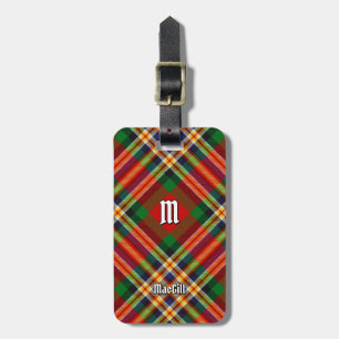 Clan MacGill Tartan Bagage Label
