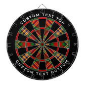 Clan MacGill Tartan Dart Board Dartbord (Voorkant)