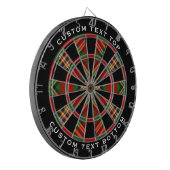 Clan MacGill Tartan Dart Board Dartbord (Voorkant Links)